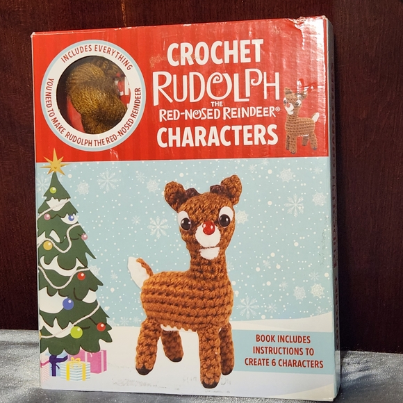 Other - Crochet Rudolph the Red-Nosed Reindeer Characters Kit